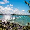 1st place Nature and Water - Photographer: Adam Koebel "Waves in Port Elgin"
