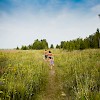 1st place People - Photographer: Pamela McLellan Zmija "Nature Hike on Back to School Eve"